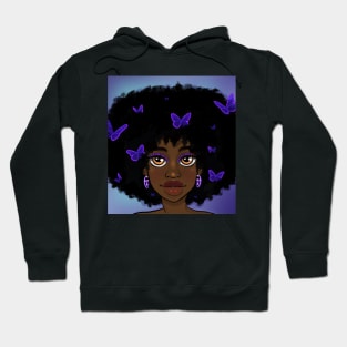 Butter Fly Girl Hoodie